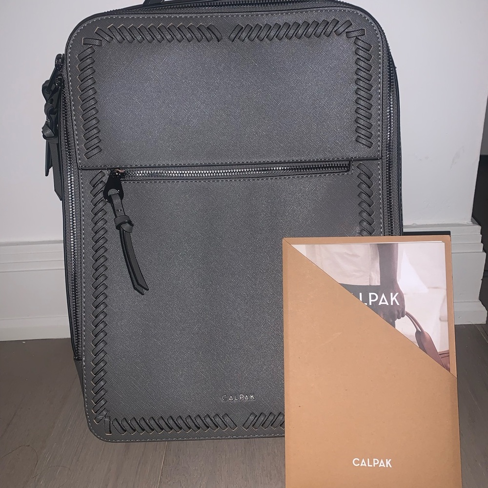 BRAND NEW CALPAK KAYA LAPTOP BAG CHARCOAL GREY
